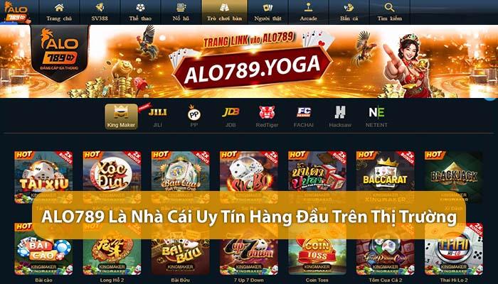ALO789 luôn đứng đầu về độ uy tín trên thị trường cá cược trực tuyến