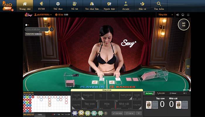 Giới thiệu Baccarat Online tại Casino ALO789