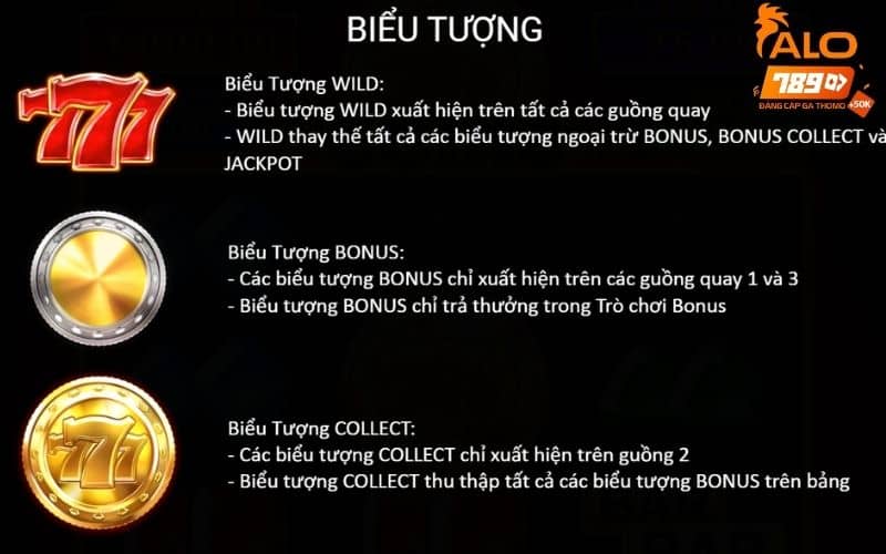 Các biểu tượng đặc biệt giúp người chơi nhận Jackpot cực lớn