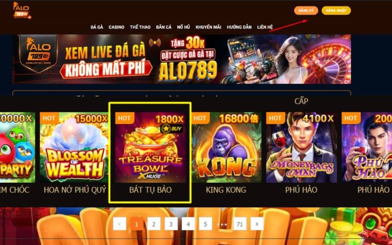 Tham gia chơi nổ hũ Bát Tụ Bảo tại nhà cái ALO789 Tham gia chơi nổ hũ Bát Tụ Bảo tại nhà cái ALO789